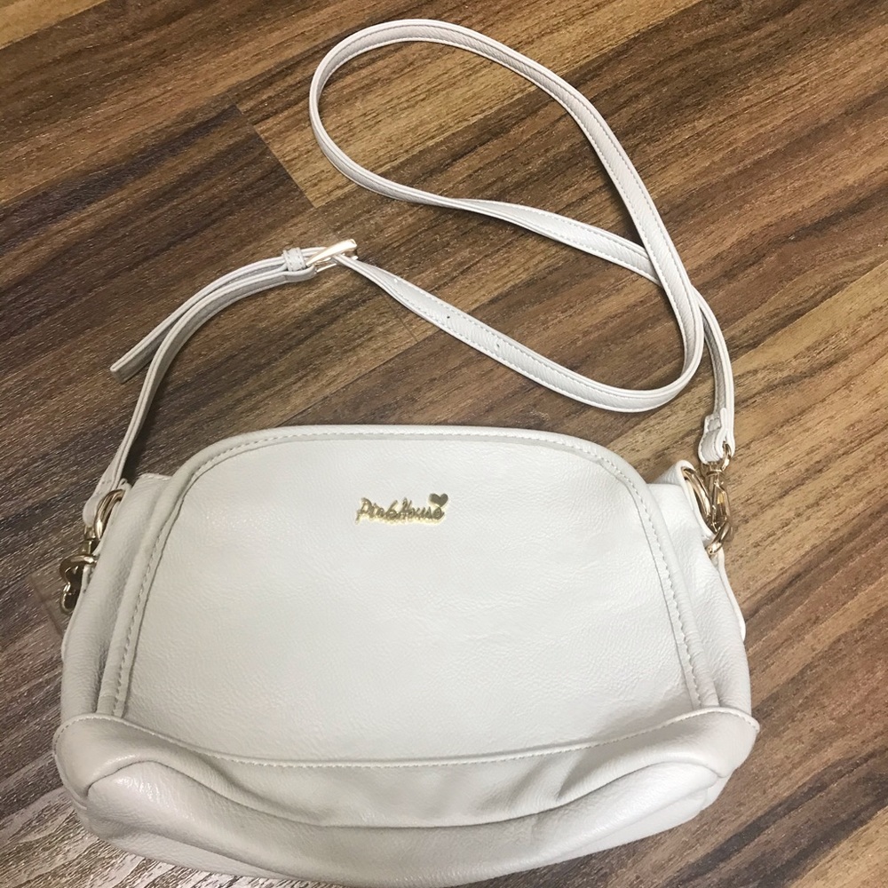 Pink House Beige Shoulder bag